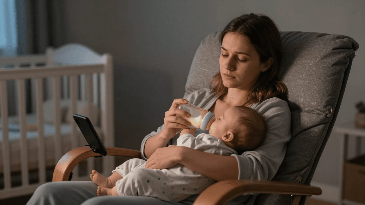 The 3 A.M. Feed: How New Parents Use Mimicall to Feel Less Alone Overnight