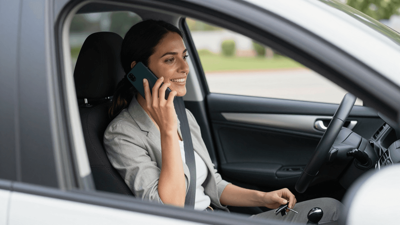 The Driveway Call: How Commuters Use Mimicall Before and After the Drive to Work